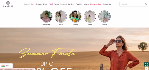 eCommerce store for fashion using Shopify