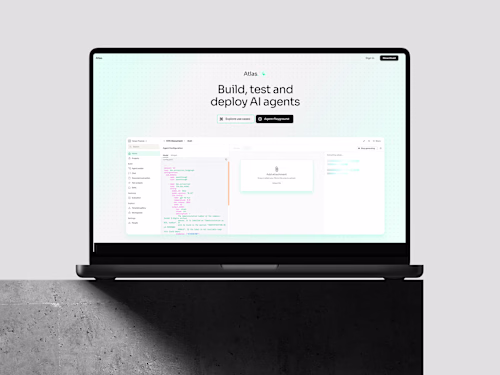 Atlas AI Studio Design for Fintech Workflows
