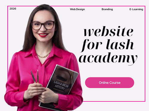 Landing Page Development for Beauty Academy