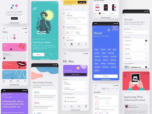 Dia. An app to empower women in their fertility journey.