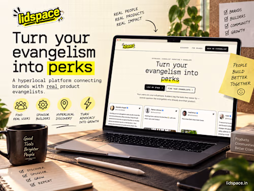 Lidspace: hyperlocal evangelist marketing in Bangalore