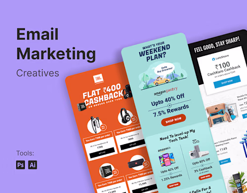 Email Marketing Design for Brand Promotion & Sales