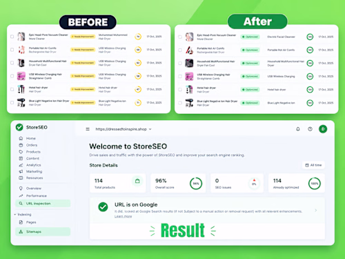 Shopify Store SEO Fix -