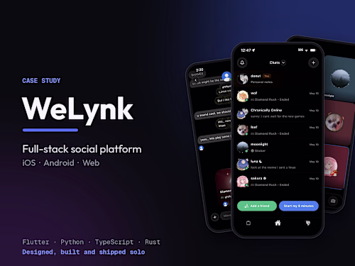 Designed, built, and shipped WeLynk