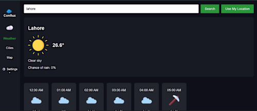 ☁️✨ Introducing Conflux Weather App