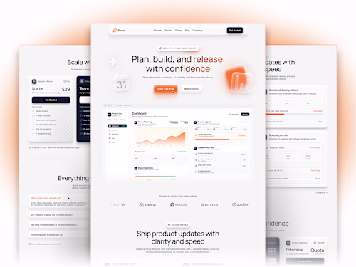 Flowa - Premium SaaS Website