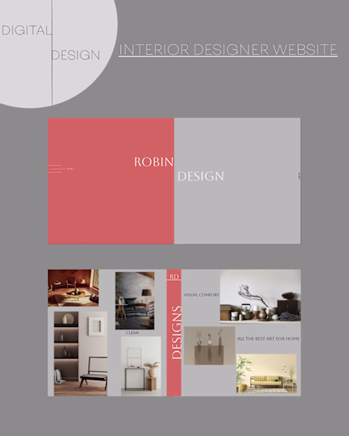 Interior designer portfolio