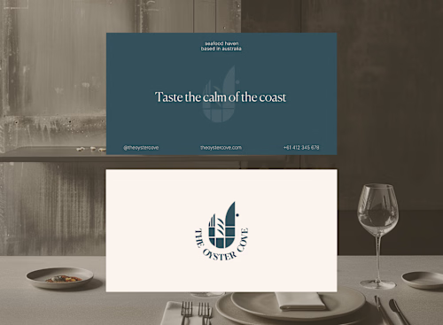THEOYSTERCOVE - Brand Idenity