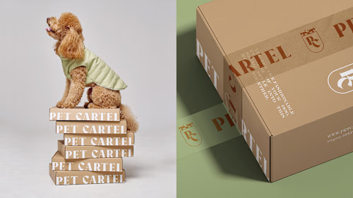Identity design for dog's clothes brand