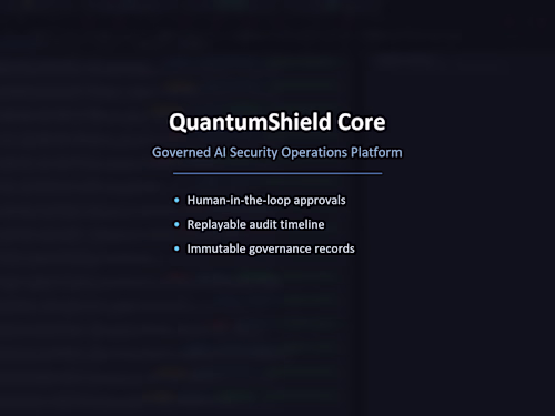 QuantumShield Core — Governed AI