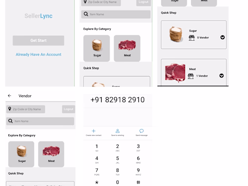 Vendor app for android & ios