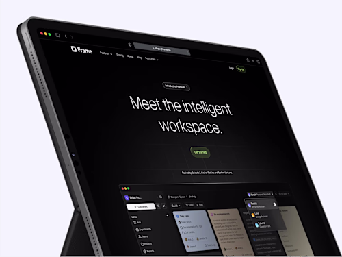 Frame.so - AI agent inside a team workspace
