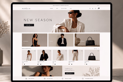 Shopify Ecommerce Website