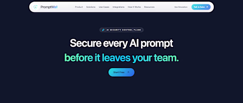 PromptWall — Enterprise AI Security