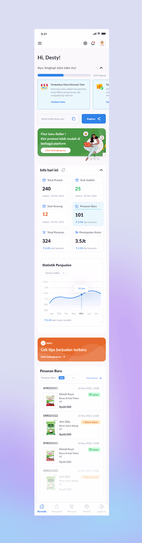 UI design for Web and Mobile Platform