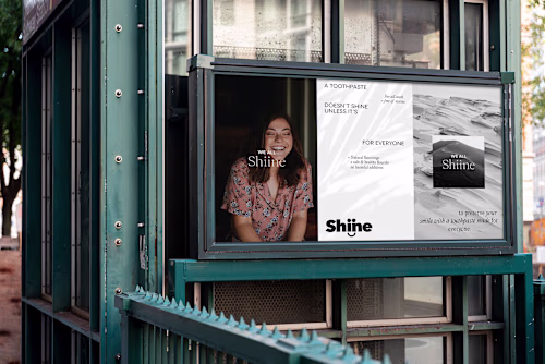 Shiine Toothpaste Co. Branding