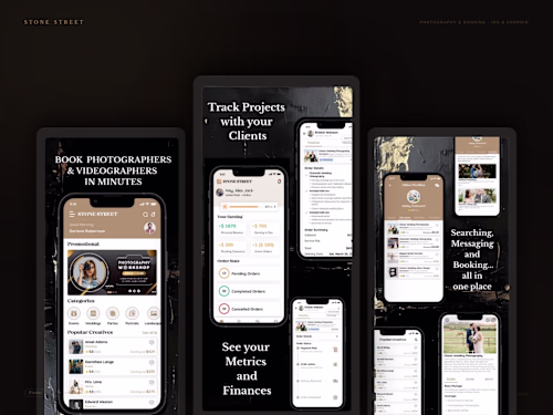 StoneStreet Photography & Booking App Transformation