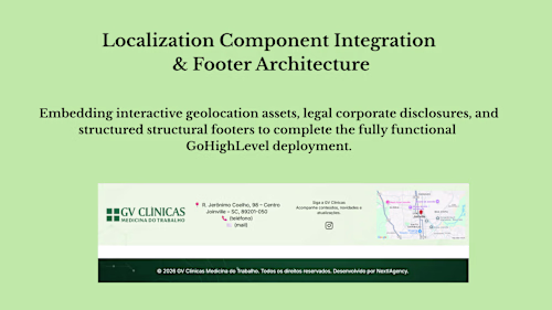 Localization Component Integration & Footer