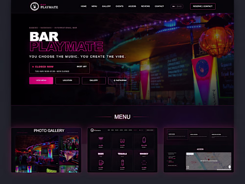Built a modern, responsive website
