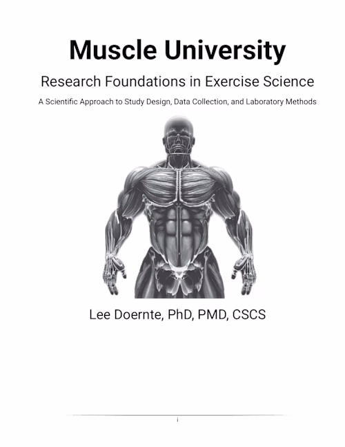 Research Foundations in Exercise Science: Textbook Development