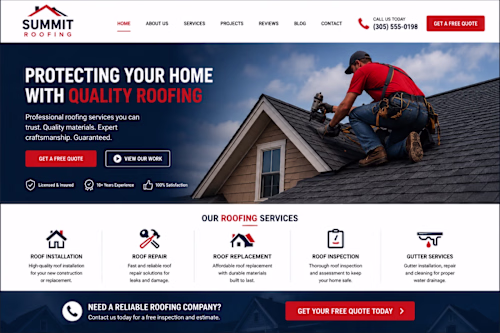 Construction website