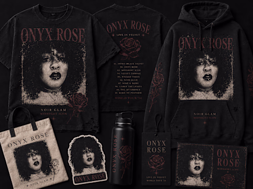 Velvet Throne — Onyx Rose