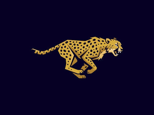 Cheetah Vector Logo Available For