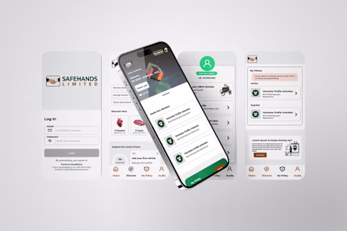 The SafeHands Life Insurance website