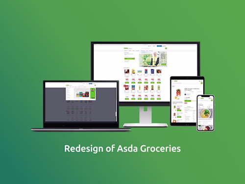 
Redesign of Asda Groceries