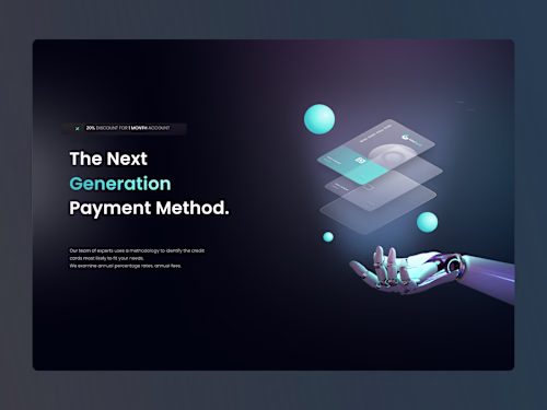 Title Modern Fintech UI Implementation (HooBank)