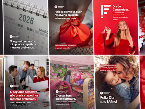 Social Media Design — Fortes Innovaro (B2B SaaS/ERP)