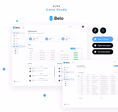 Belo - Recruitment Management System | SaaS Web App