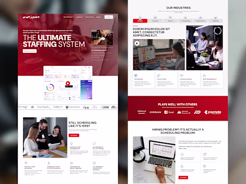 Staff Point Employee Management Dashboard 