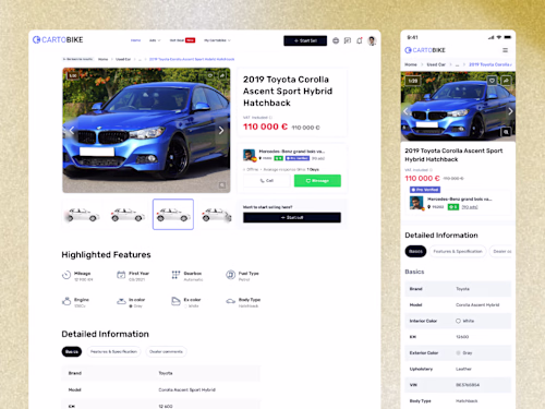Redesigning the Digital Vehicle Marketplace Experience