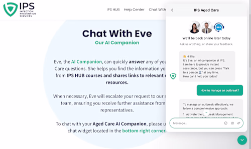Intercom AI Chatbot "Eve"