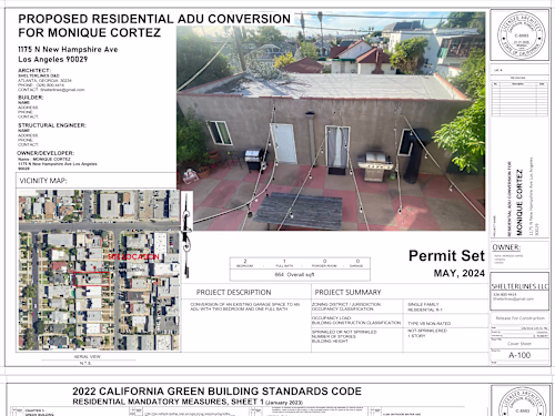 PERMIT PLAN SET FOR RESIDENTIAL