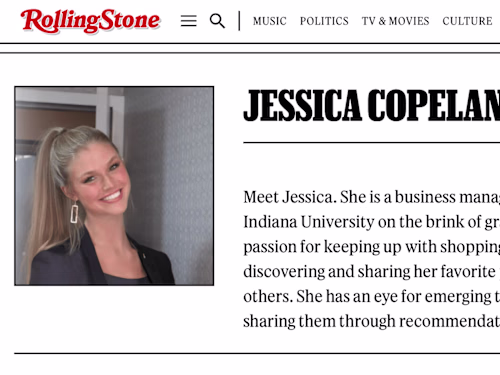 Rolling Stone Writer Portfolio
