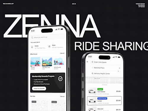 Zenna - Ride-sharing experience