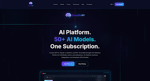 Built SynapticAI, a scalable AI