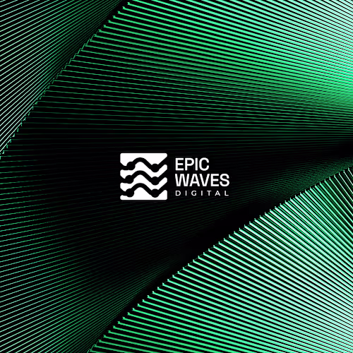 Logo Design For Epic Waves Digital 