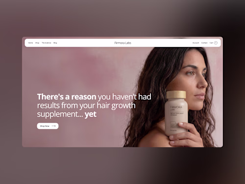 Framer Website Development for Firmora Labs