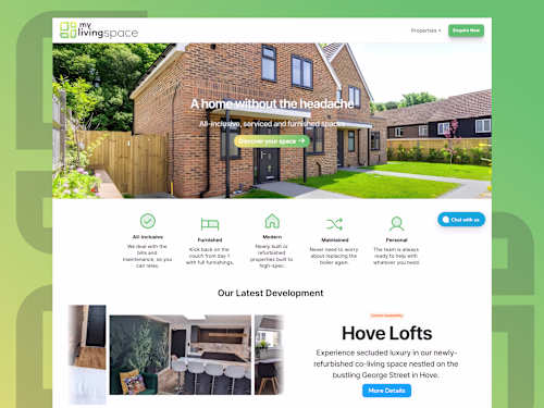 Framer Website | My Living Space