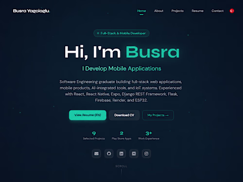 Personal Portfolio Website