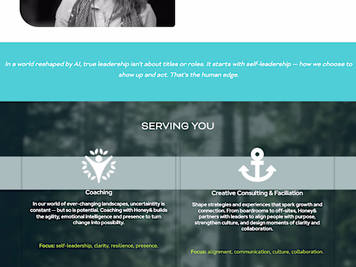 Redesigned and migrated a 7-page