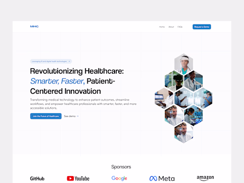 A MedTech Landing Page