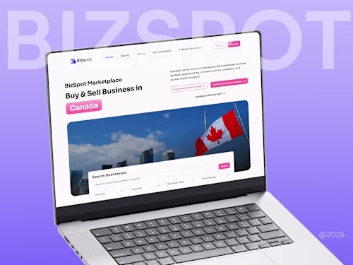 Bizspot - SaaS UI/UX Web Design 