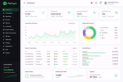 PayCrypta — Crypto Payment Infrastructure