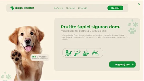 Dogs Shelter Application 🐶