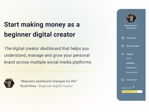 Founder @ Maeven