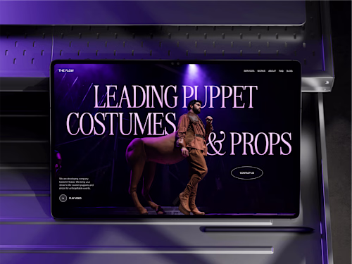 Premium Website for Creative Agency in Dubai